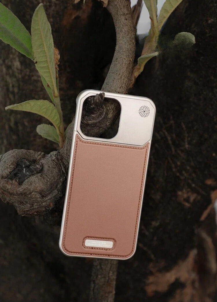 Capa para iPhone Metal Aromaterapia Lux - Estilo Sofisticado com Funcionalidade Relaxante