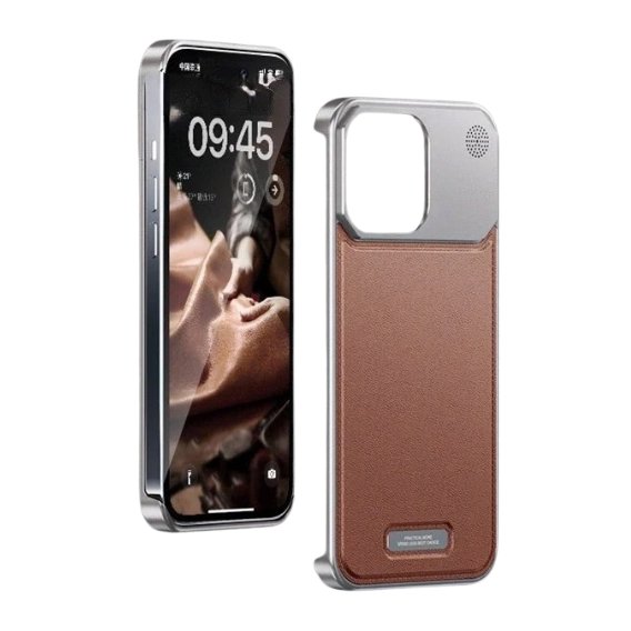 Capa para iPhone Metal Aromaterapia Lux - Estilo Sofisticado com Funcionalidade Relaxante