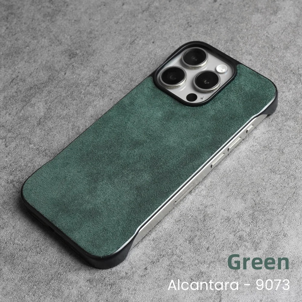 Capa de Alcantara Premium para iPhone