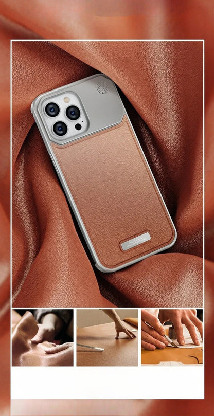 Capa para iPhone Metal Aromaterapia Lux - Estilo Sofisticado com Funcionalidade Relaxante