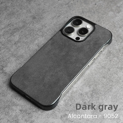 Capa de Alcantara Premium para iPhone