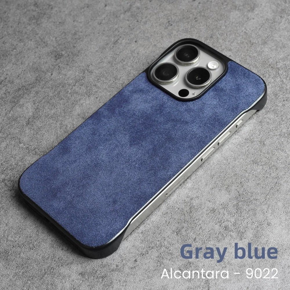 Capa de Alcantara Premium para iPhone