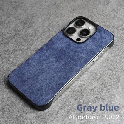 Capa de Alcantara Premium para iPhone