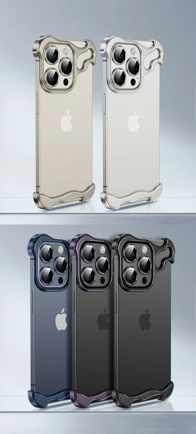 Capa para iPhone Metal Rock - Estilo Atraente e Proteção Resistente