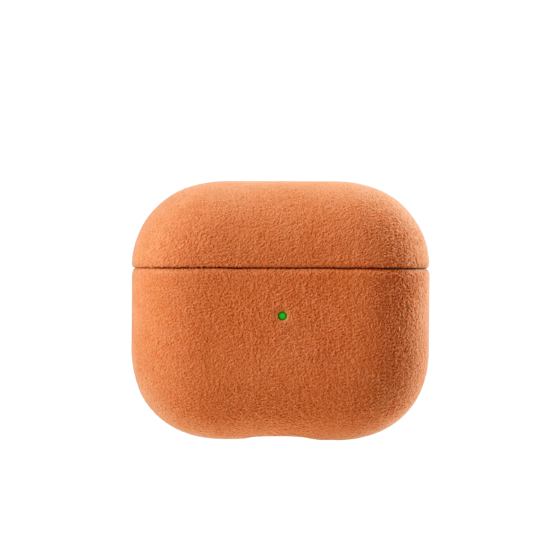 Capa Luxuosa em Suede Artificial ALCANTARA para AirPods 3