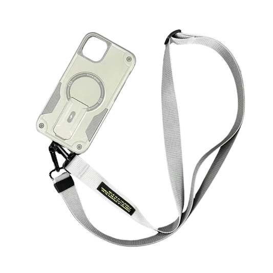 Capa para iPhone com Alça Longa - Crossbody com Suporte Magnético e Compatibilidade MagSafe