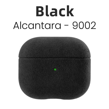 Capa Luxuosa em Suede Artificial ALCANTARA para AirPods 3