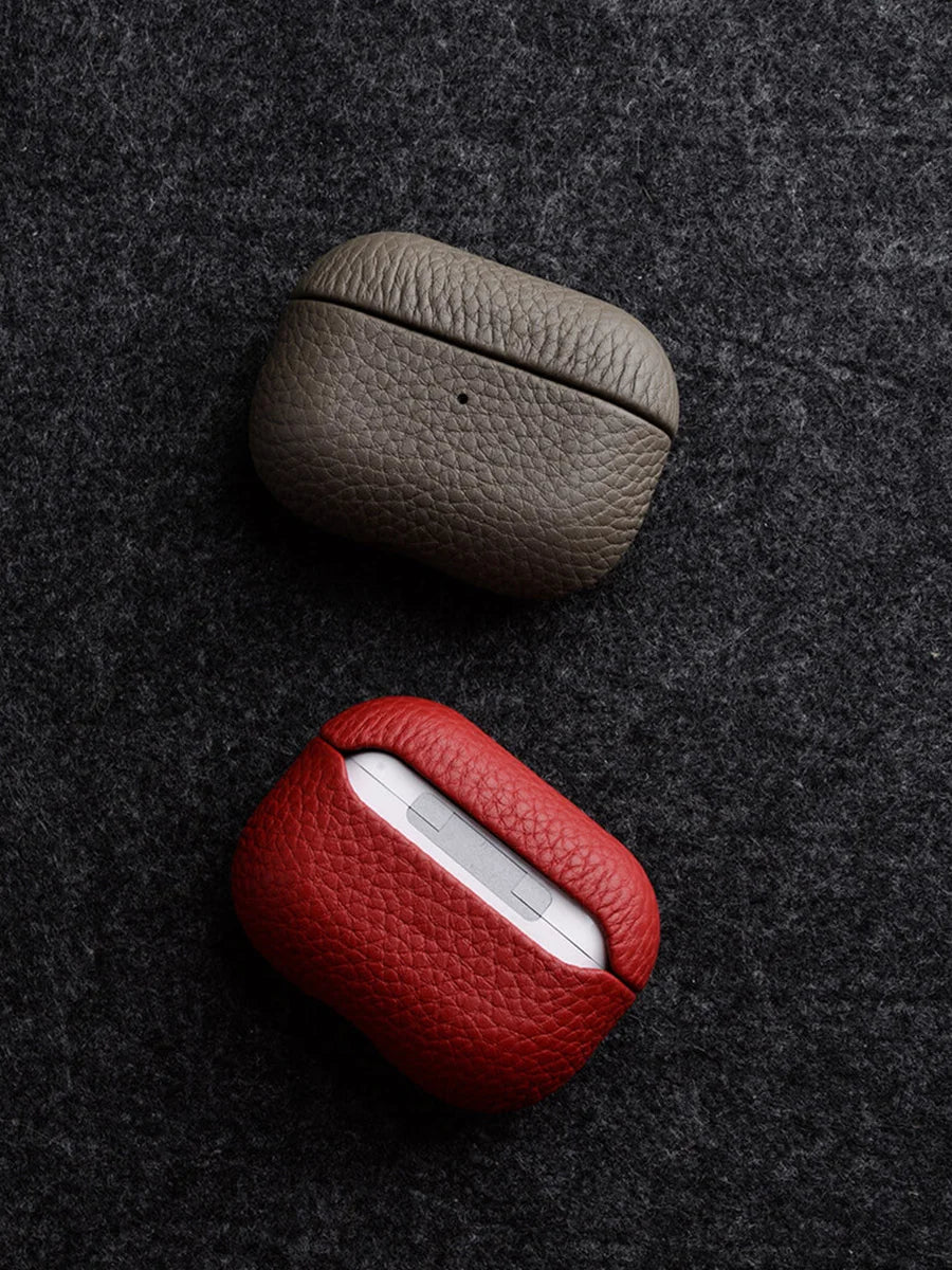 Capa de Couro Genuine Melkco para AirPods