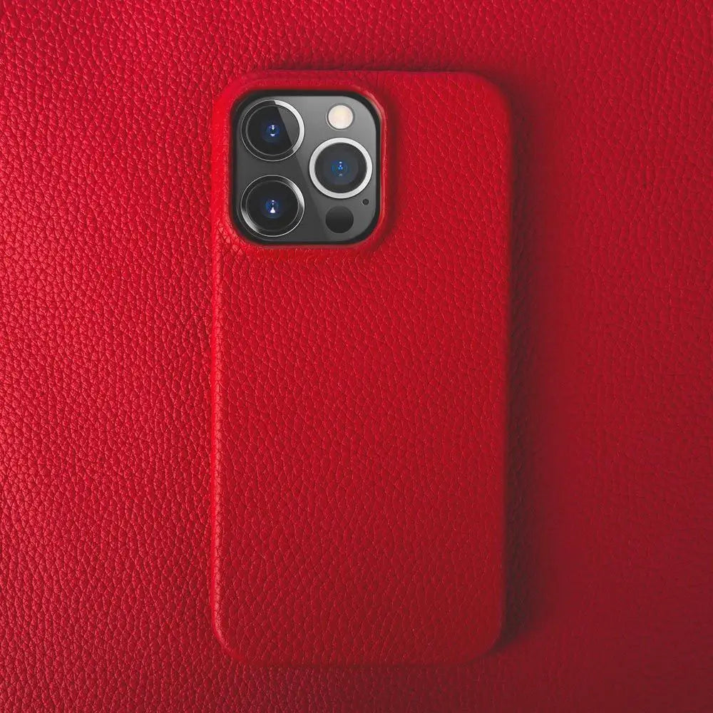 Capa para iPhone em Couro Genuine Luxuoso - Proteção Elegante para o Seu Dispositivo