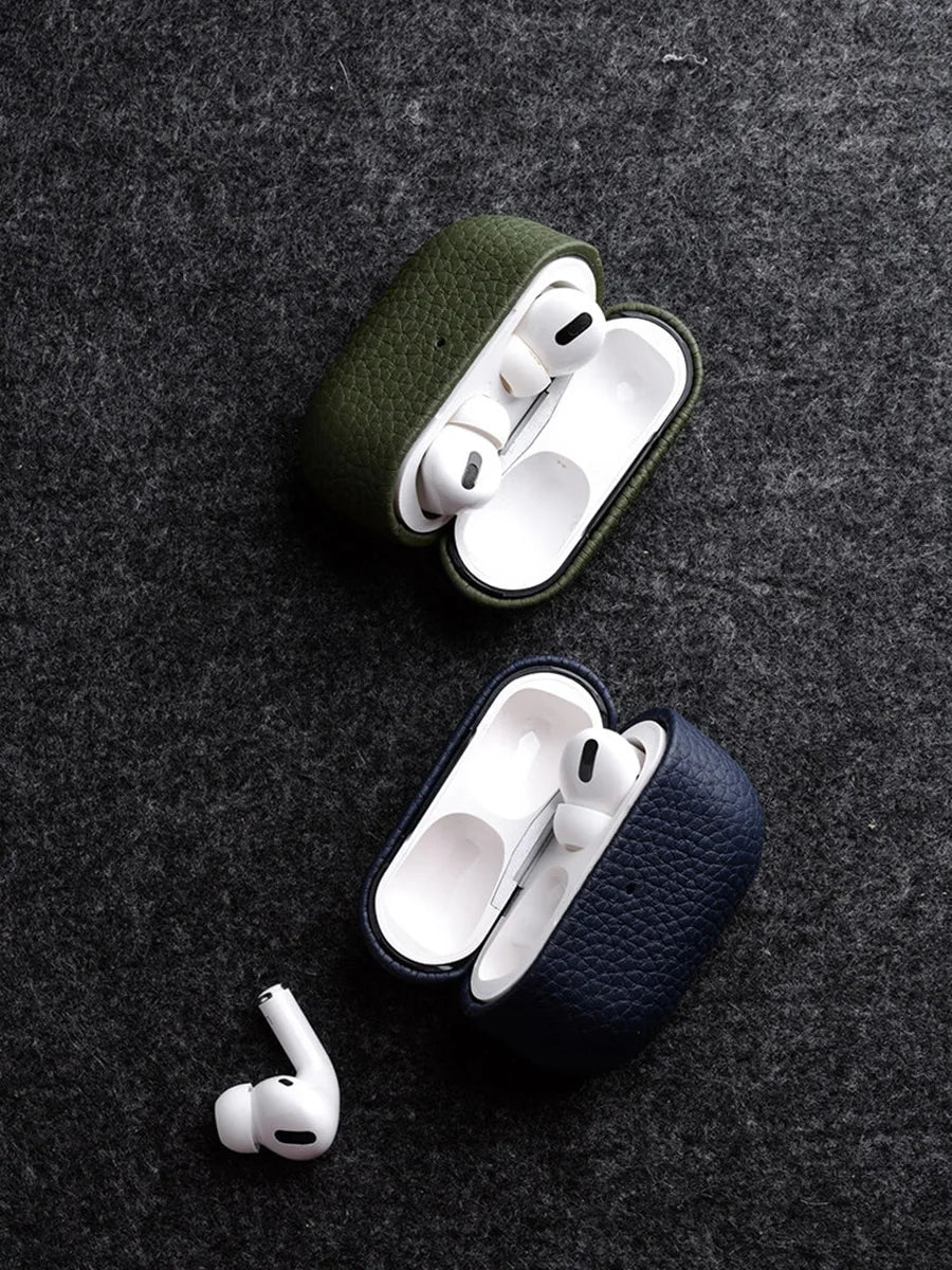 Capa de Couro Genuine Melkco para AirPods