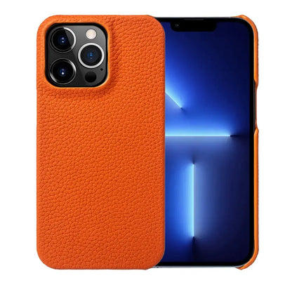 Capa para iPhone em Couro Genuine Luxuoso - Proteção Elegante para o Seu Dispositivo