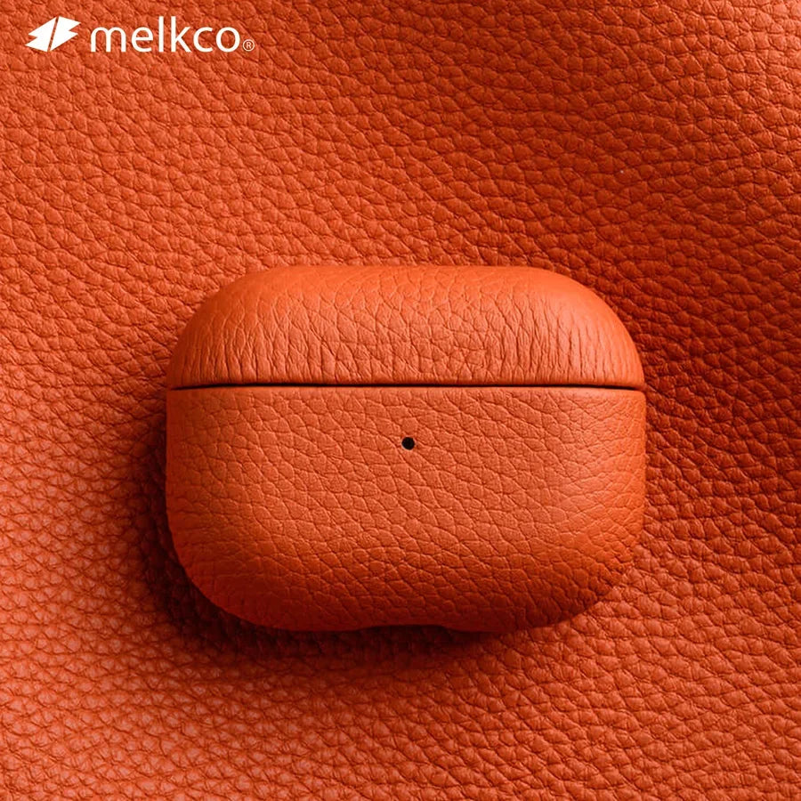 Capa de Couro Genuine Melkco para AirPods