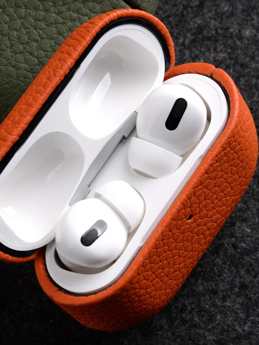 Capa de Couro Genuine Melkco para AirPods