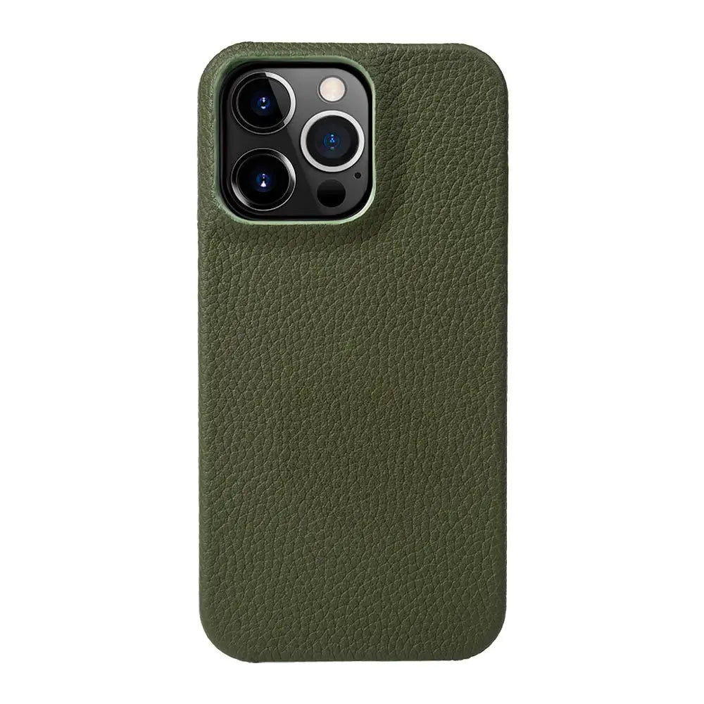 Capa para iPhone em Couro Genuine Luxuoso - Proteção Elegante para o Seu Dispositivo