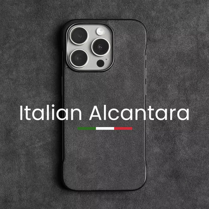 Capa de Alcantara Premium para iPhone