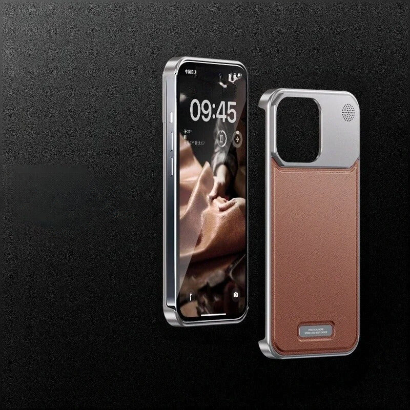 Capa para iPhone Metal Aromaterapia Lux - Estilo Sofisticado com Funcionalidade Relaxante